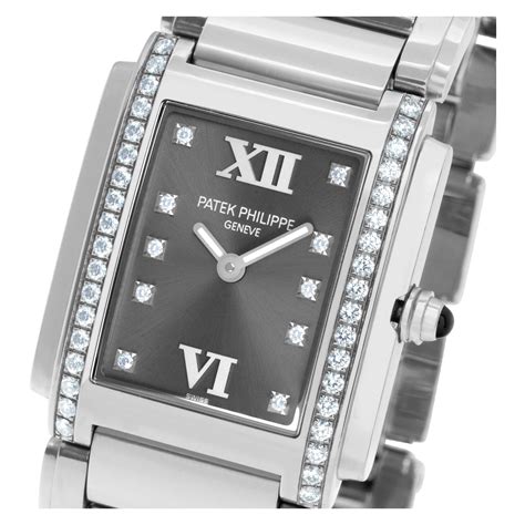 patek philippe ladies twenty-4 ref 4910 10a in stainless steel